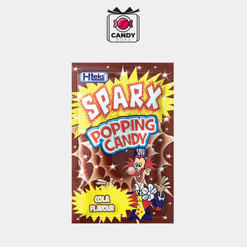 SPARX POPPING CANDY COLA FLAVOUR - CANDY BOXS - Candyboxs