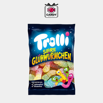 TROLLI MINI SAURE GLÜHWÜRMCHEN - CANDY BOXS - Candyboxs