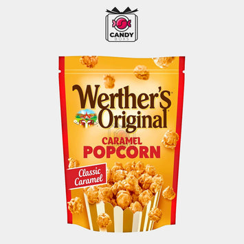 WERTHER'S ORIGINAL CARAMEL POPCORN CLASSIC CARAMEL 140G - CANDY BOXS - Candyboxs